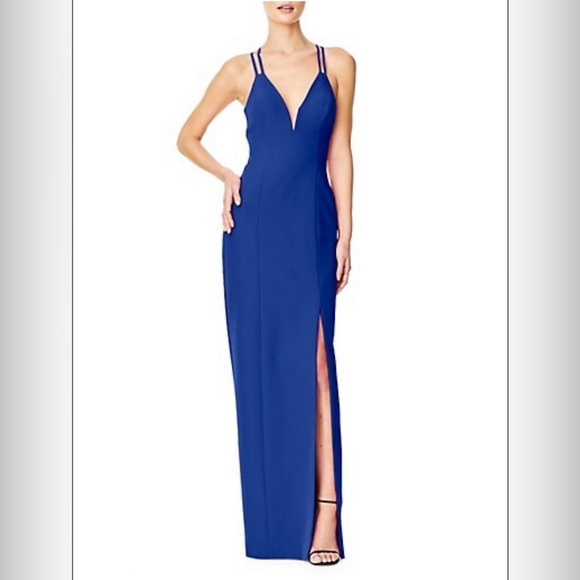 Aidan Aidan Mattox - Sleeveless Column Gown - Picture 5 of 6